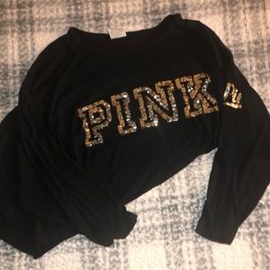 Pink Quarter Length Sleeve Shirt